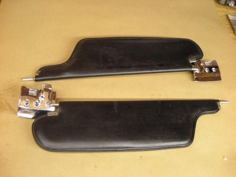 67 chrysler 300 convertible fury polara monaco sun visors mounting brackets