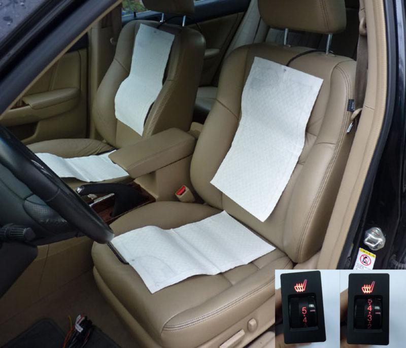 New universal vehicle seat heater 5 level gear switches seat cushion gear switch