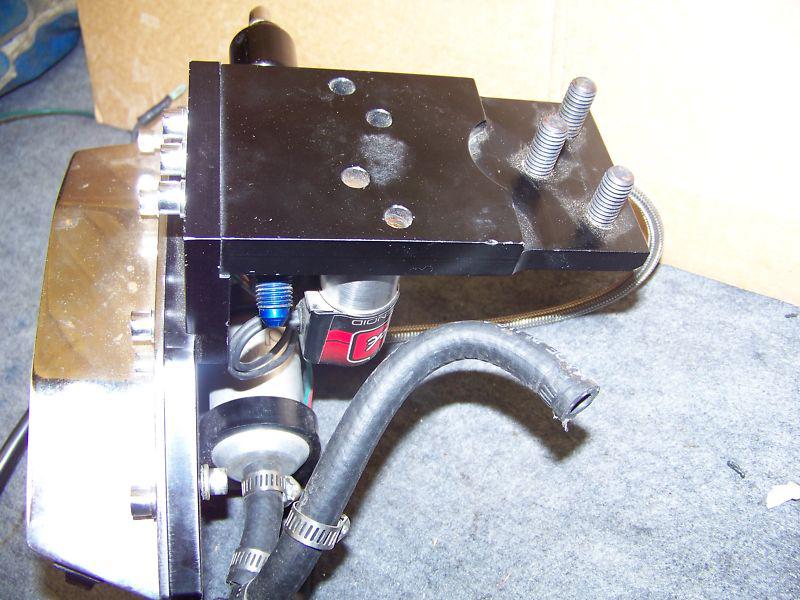 Sell EDELBROCK NITROUS NOS KIT FOR HARLEY S&S CARB SET UP SHOVELHEAD