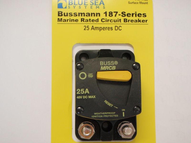 Sell BLUE SEA 187 SERIES THERMAL CIRCUIT BREAKER 25 AMP 661 7135
