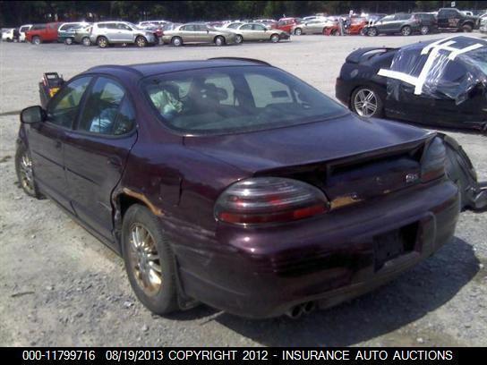 97 98 99 00 01 02 03 grand prix driver rear window glass 1285468