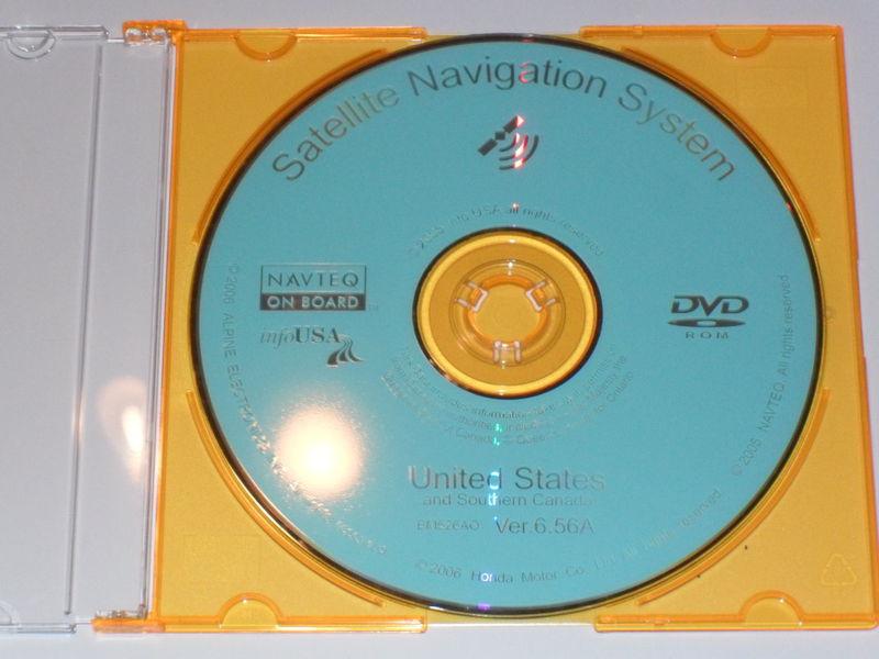 Honda acura navigation cd dvd disc 6.56a navagation disk oem map disk gps