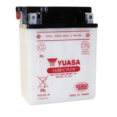 Yuasa yumicron battery yb12c-a