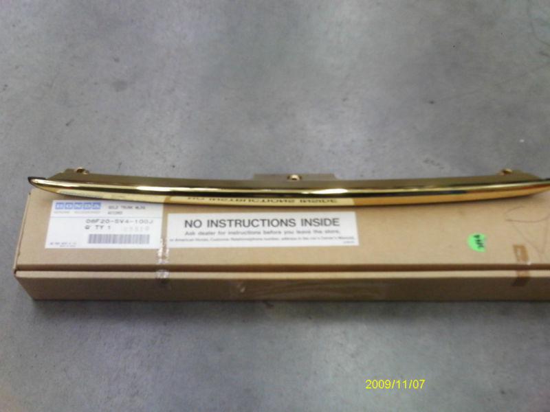 1996 1997 honda accord new oem gold trunk molding 