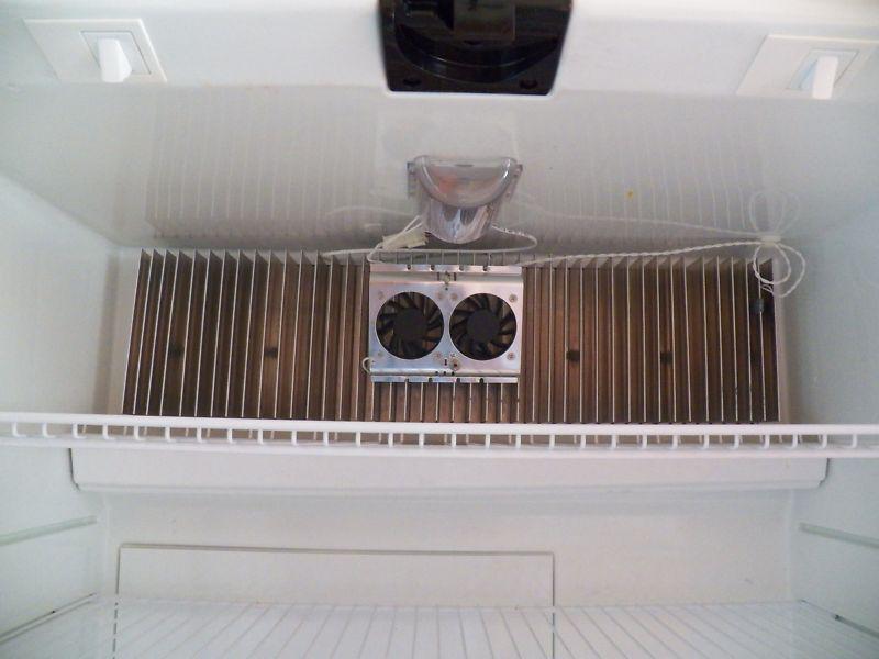 Dometic Norcold Custom Fan w/ ON-OFF switch to INCREASE cooling std w/grill, US $14.75, image 2