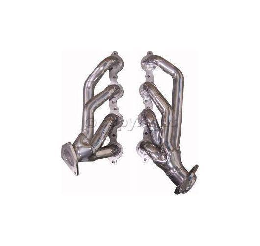 Gibson headers set of 2 new ceramic coated chevy full size truck gp129s-c