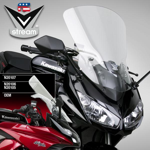 National cycle v-stream windshield clear 2011-2013 kawasaki z1000sx ninja