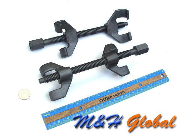 10" x 3-1/4" jaw coil spring compressor strut suspension 1/2" dr - 2 pcs