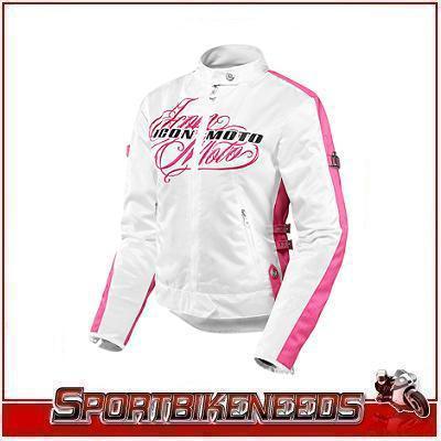 Icon hella street angel pink white jacket medium md