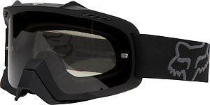 Fox racing airspc sand 2014 mx/offroad goggle matte black/gray lens