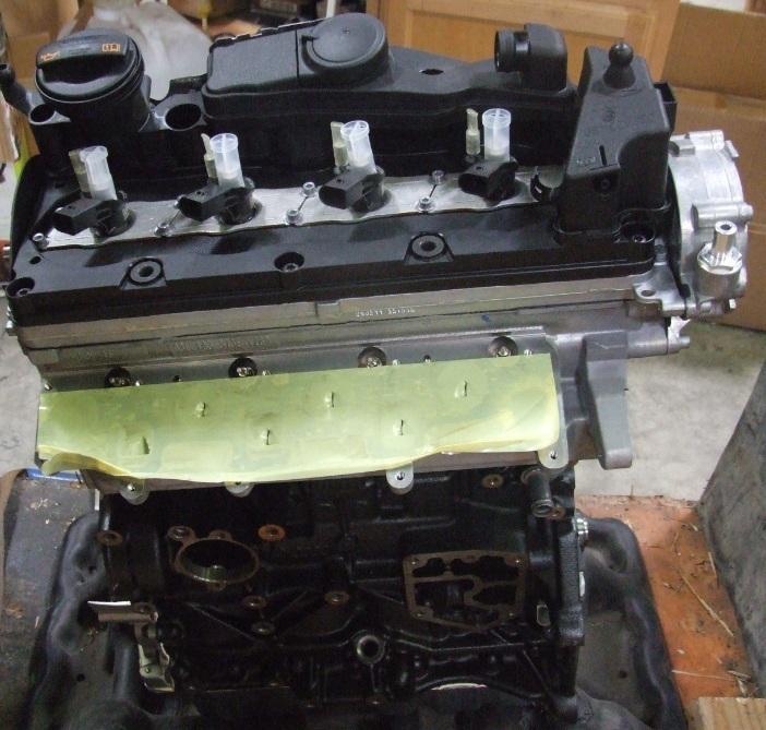 New 2.0 tdi longblock cbbb 09-12 vw passat/cc 10-12 golf engine motor block head