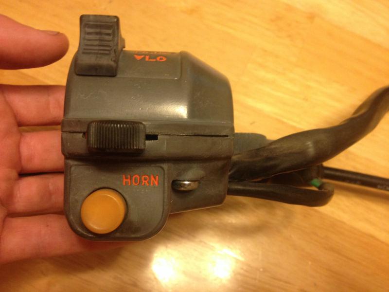 1982 Honda FT500 Ascot clutch lever left side handle light horn blinker switch, US $30.00, image 3