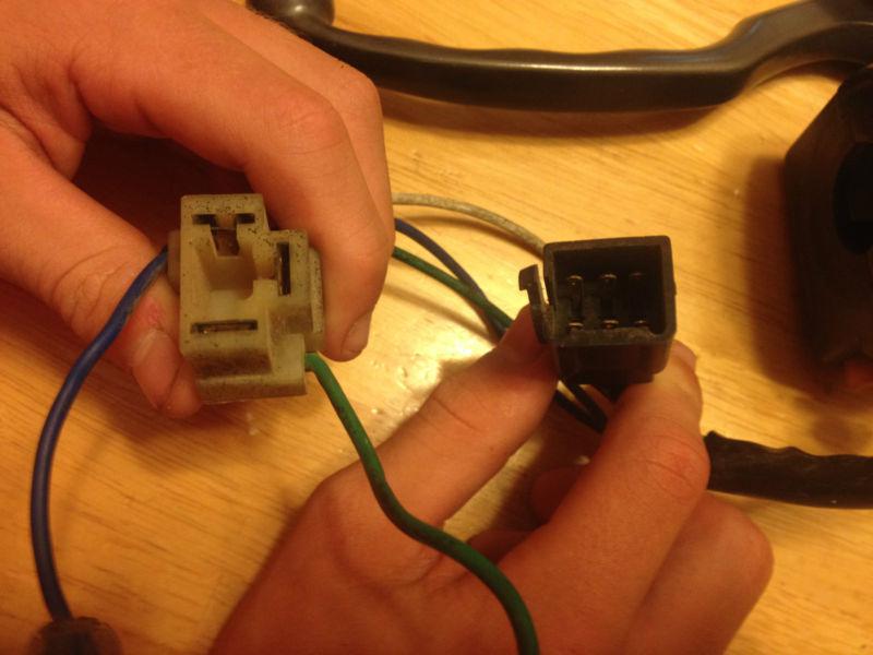 1982 Honda FT500 Ascot clutch lever left side handle light horn blinker switch, US $30.00, image 4