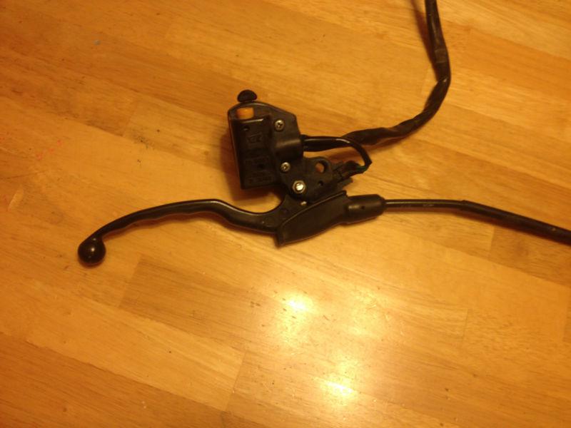 1982 Honda FT500 Ascot clutch lever left side handle light horn blinker switch, US $30.00, image 6