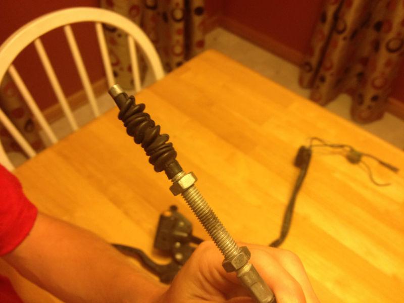 1982 Honda FT500 Ascot clutch lever left side handle light horn blinker switch, US $30.00, image 7