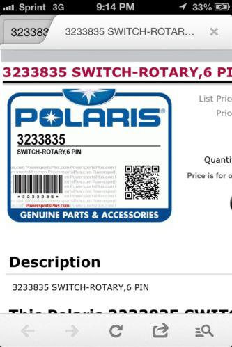 Polaris rotary switch
