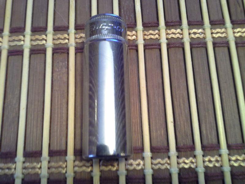 Snap on tools 3/8 drive 15mm deep well 6pt socket  made in usa lnc