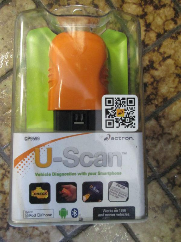 Actron u-scan automotive scan tool on your smartphone wirelessly  cp9599