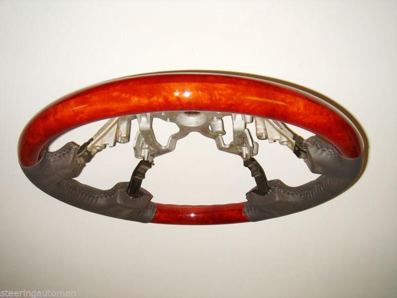 Purchase Lexus LS430 Wood & Tan Leather steering wheel 20012006 in