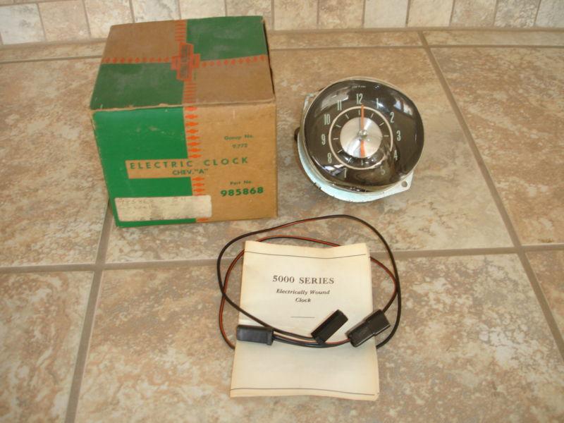 1964 chevrolet chevelle indash electric clock oem 985868 wiring not working