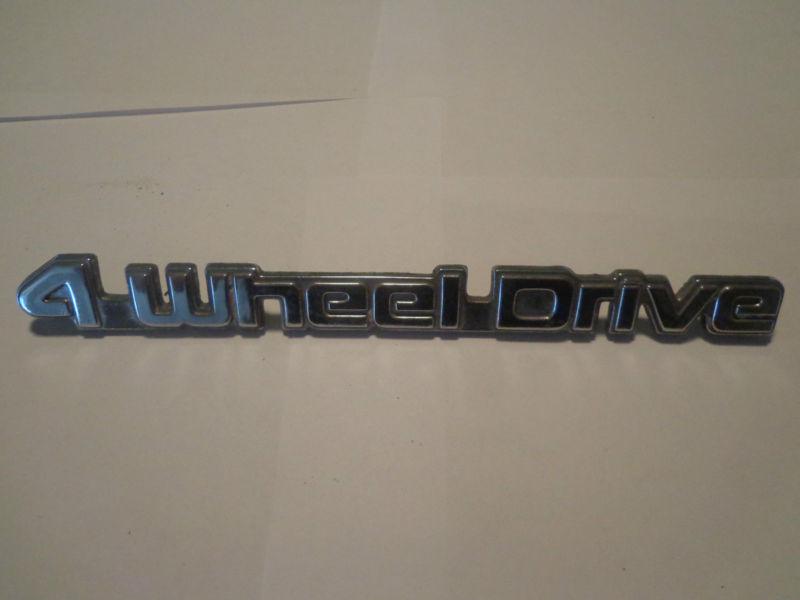 Amc eagle 4 wheel drive emblem  #3738263