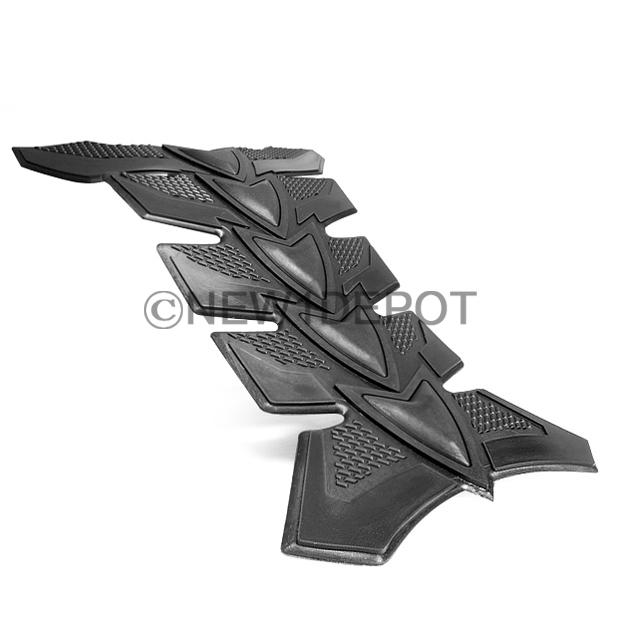 Motorcycle Black Bike Sport Fuel Gas Protector Rubber Tank Pad Sticker Mat Flaps, US $6.99, image 2