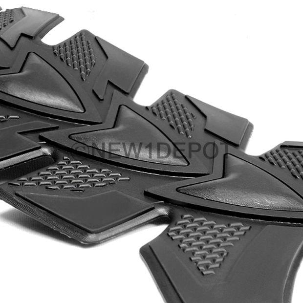 Motorcycle Black Bike Sport Fuel Gas Protector Rubber Tank Pad Sticker Mat Flaps, US $6.99, image 4