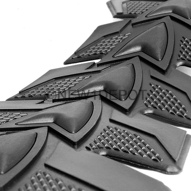 Motorcycle Black Bike Sport Fuel Gas Protector Rubber Tank Pad Sticker Mat Flaps, US $6.99, image 6