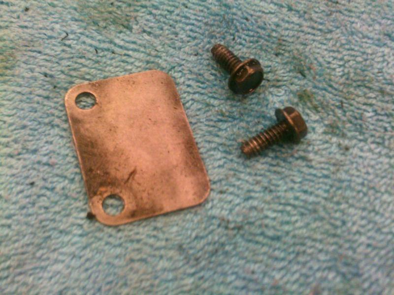 USED HD HARLEY SPORTSTER STATOR BOLTS & PLATE 1991-2003 883 1200 XL XLH, US $12.00, image 2