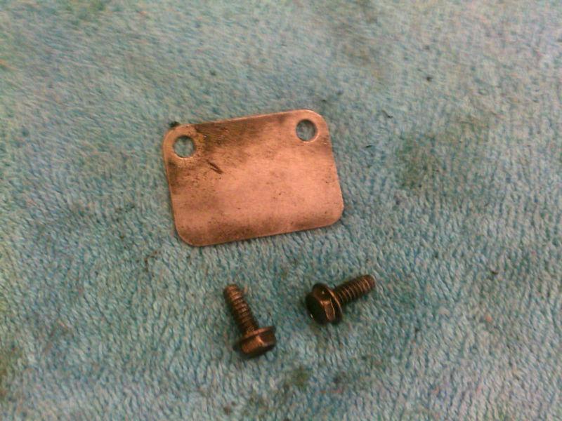 USED HD HARLEY SPORTSTER STATOR BOLTS & PLATE 1991-2003 883 1200 XL XLH, US $12.00, image 3