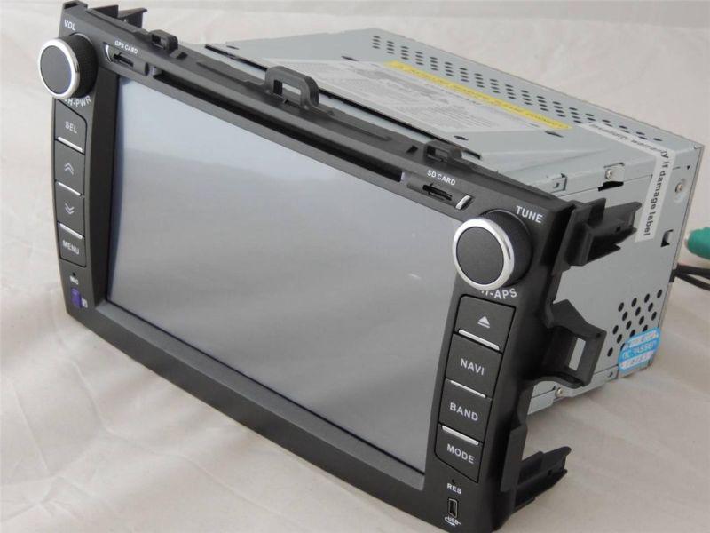 8" touch screen toyota corolla car dvd player+gps+bluetooth+ipod+ rear camera