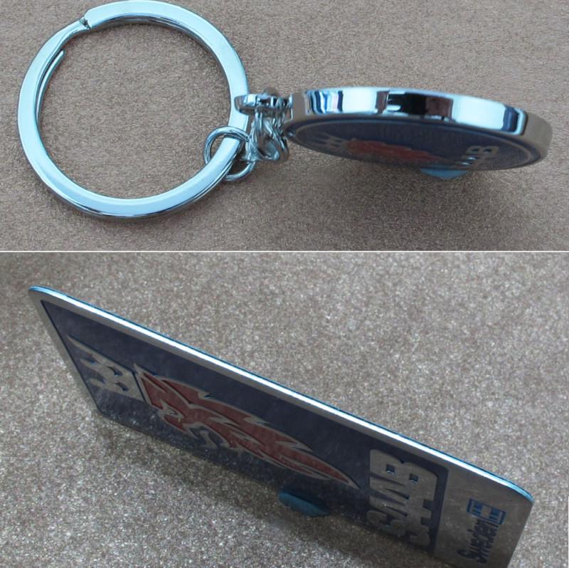 Set of 2 SAAB Items, Alloy SAAB Badge 2.75