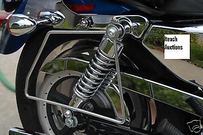 Harley sportster saddlebag supports 2000 thru 2013