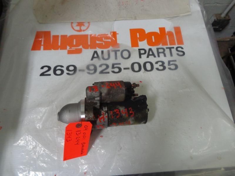 04 05 trailblazer starter motor 4.2l