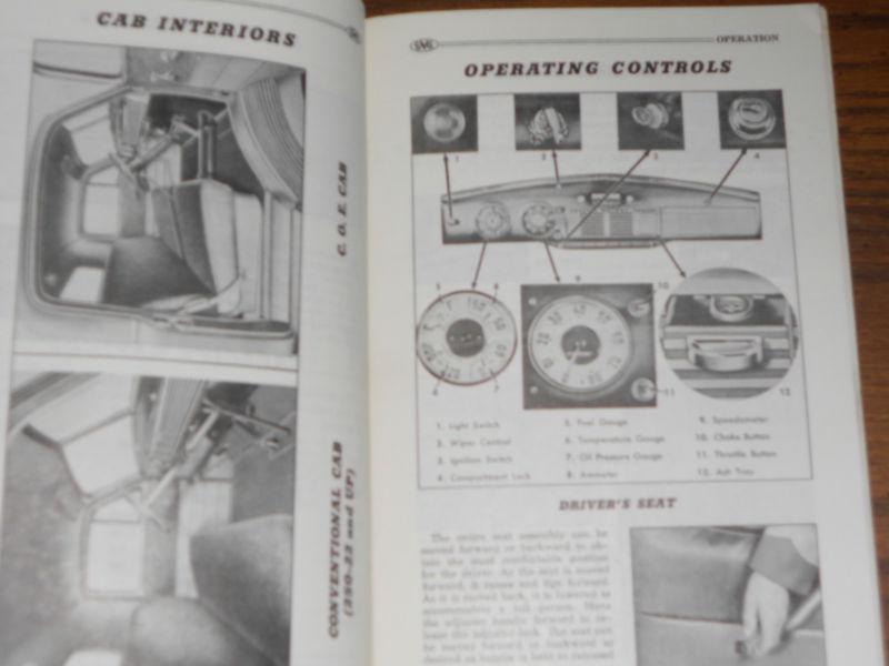 1951 GMC TRUCK OWNER'S MANUAL / SERIES 100-350 / ORIGINAL BOOK!!, US $37.50, image 3