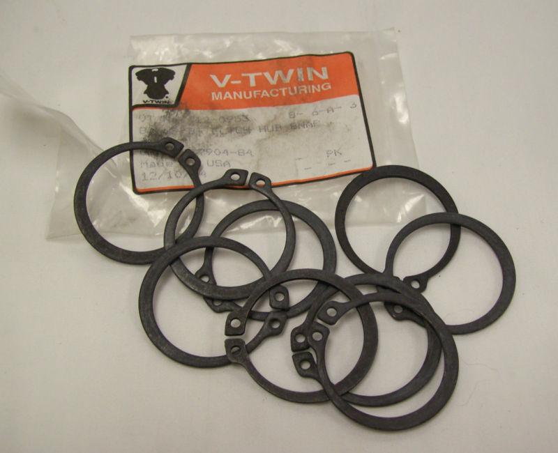 Clutch Hub Retaining Ring OEM 37904-84 PACK OF NINE (9) V-TWIN BRAND New!, US $7.99, image 4