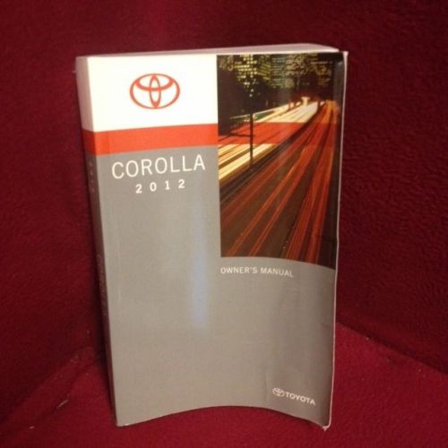 Sell 2009 Toyota Corolla OEM Owners Manual set with warranty guide in