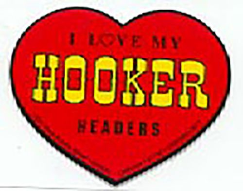 Hooker official racing decal  d191