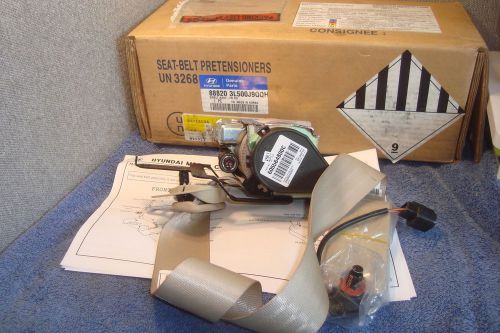 Seat belt rh fr srs new genuine  hyundai 888203l500j9qq fits azera 2006-2008 x8