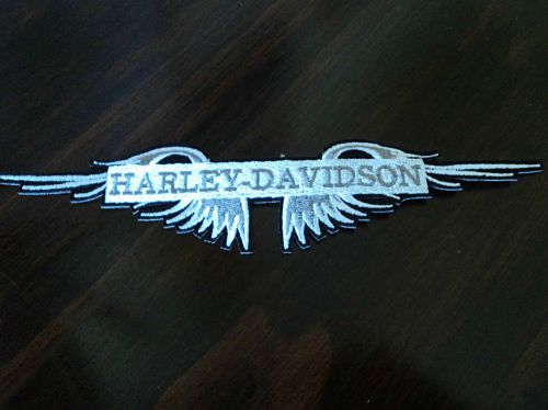 New harley davidson wings cloth patch applique badge iron sew on patches