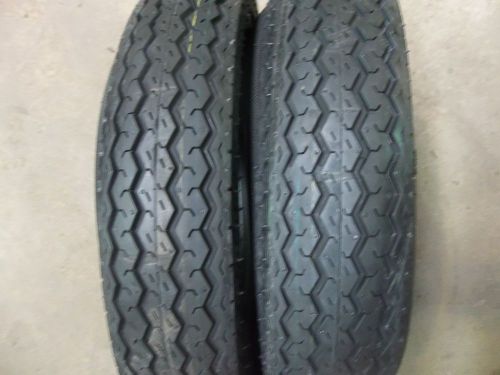 Three 480x8,400x8, 480-8, 4.80x8  6 ply tubeless boat trailer tires load range c
