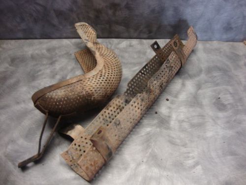 1992 suzuki atv quad runner lt-4wd ltf lt250 k6 drive line shield cover guard