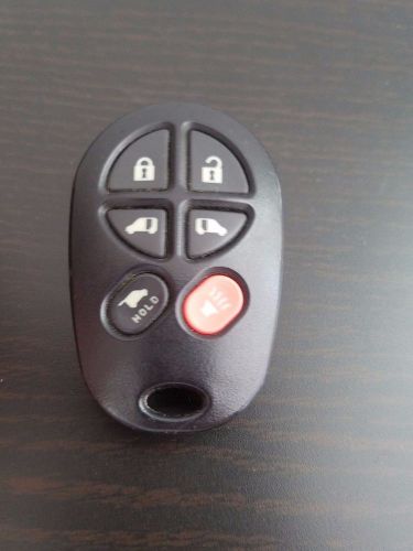 06 - 12 toyota sienna keyless entry remote gq43vt20t