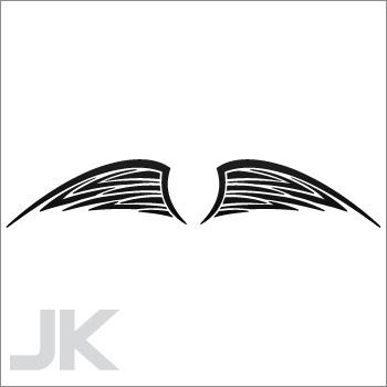 Sticker decals wing wings helmet motorbike tank 0502 x66xf