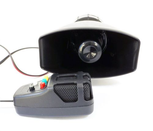 12v 5 sounds loud horn/siren max loud alarm for car van truck auto 60w new