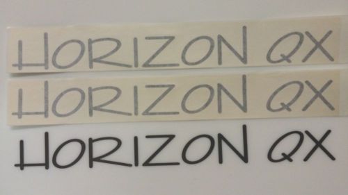 Pair oem horizon boat trailer marine logos stickers becals graphics four winns