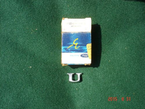 Nos 1971 1972 1973 ford mustang trunk letter u