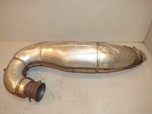 1a 2000 2001 skidoo mxz formula grand touring exhaust pipe muffler chamber 00-01