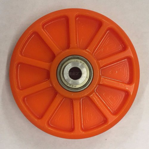 Wheeleze lite wheelie bar wheel 4" dia x .75 wide x 3/8" axle bolt