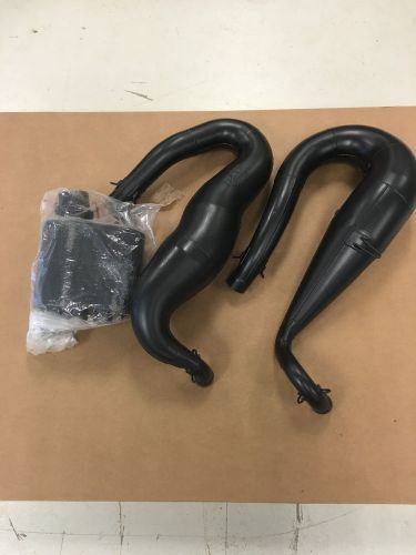 2007-2009 arctic cat f1000 d&amp;d twin pipes with can